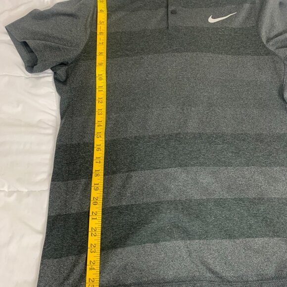 Nike, NikeGolf, DriFit, Mens Medium Polo, Golf Polo, Activewear, ModernFit. - Picture 11 of 12